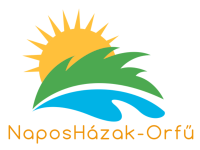 NaposHázak Orfű Logo